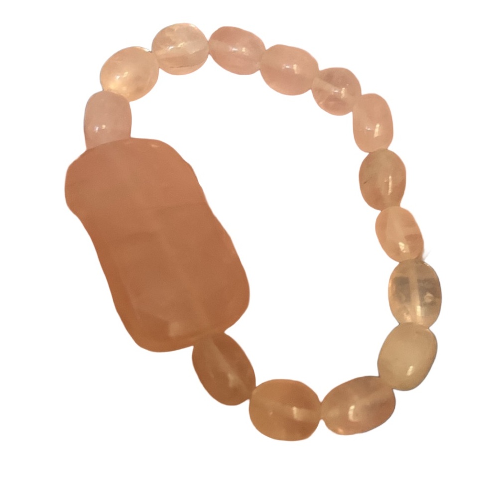 Rose Quartz Stretch Bracelet